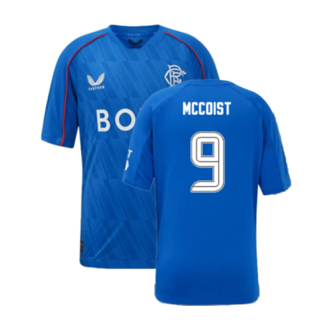 2024-2025 Rangers Home Shirt (Kids) (McCoist 9)