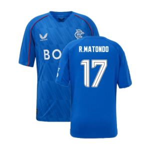 2024-2025 Rangers Home Shirt (Kids) (R.Matondo 17)