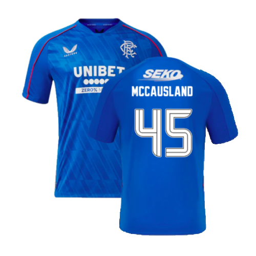 2024-2025 Rangers Home Shirt (McCausland 45)