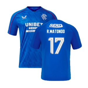 2024-2025 Rangers Home Shirt (R.Matondo 17)