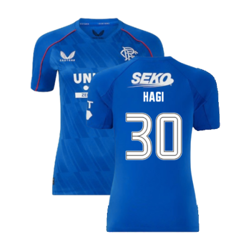 2024-2025 Rangers Home Shirt (Womens) (Hagi 30)