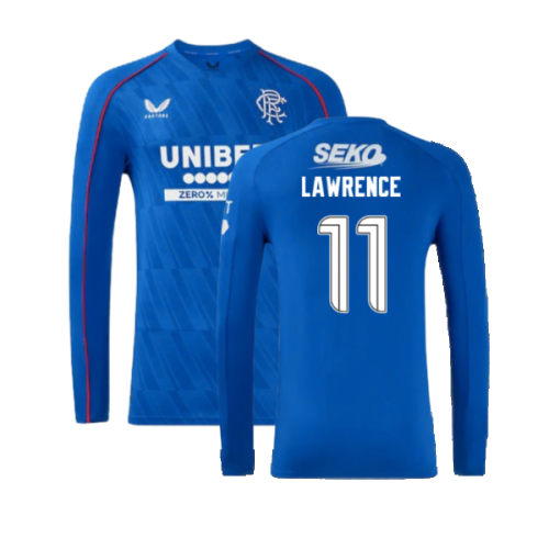 2024-2025 Rangers Long Sleeve Home Shirt (Lawrence 11)