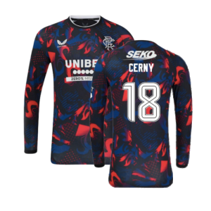 2024-2025 Rangers Long Sleeve Third Shirt (Cerny 18) 2024-2025 Rangers Long Sleeve Third Shirt (Cerny 18)