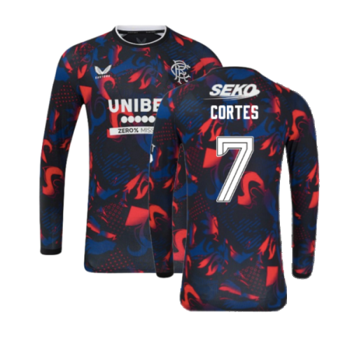 2024-2025 Rangers Long Sleeve Third Shirt (Cortes 7)