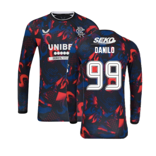 2024-2025 Rangers Long Sleeve Third Shirt (Danilo 99)