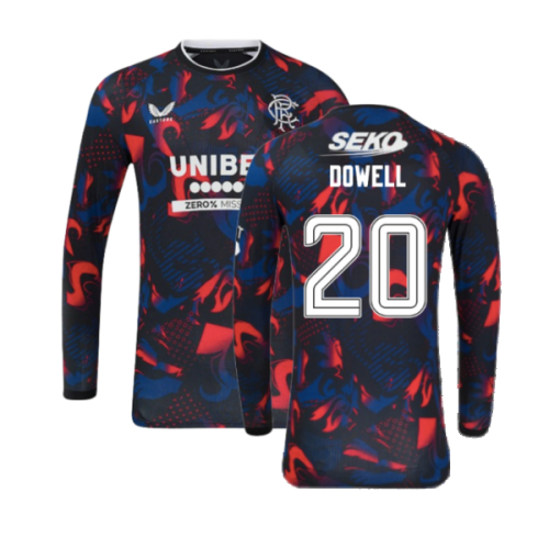 2024-2025 Rangers Long Sleeve Third Shirt (Dowell 20)