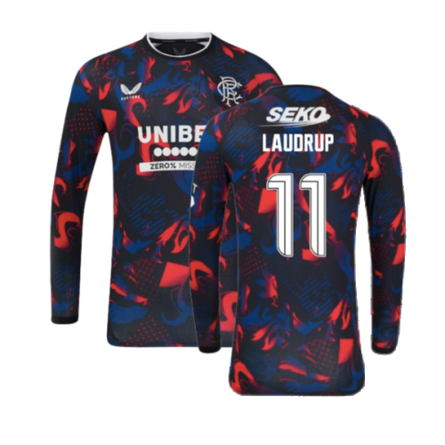 2024-2025 Rangers Long Sleeve Third Shirt (Laudrup 11)