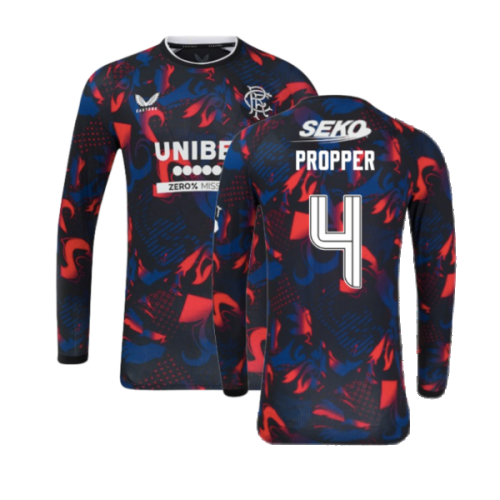 2024-2025 Rangers Long Sleeve Third Shirt (Propper 4)