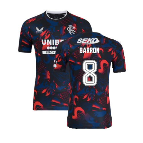 2024-2025 Rangers Third Authentic Pro Shirt (Barron 8)