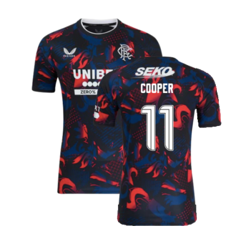 2024-2025 Rangers Third Authentic Pro Shirt (Cooper 11)