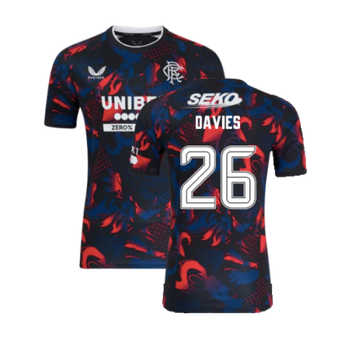 2024-2025 Rangers Third Authentic Pro Shirt (Davies 26)