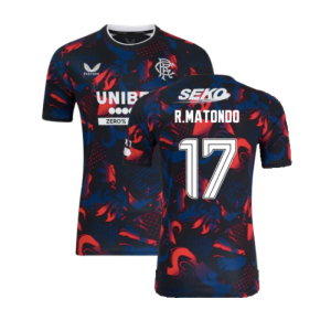 2024-2025 Rangers Third Authentic Pro Shirt (R.Matondo 17)