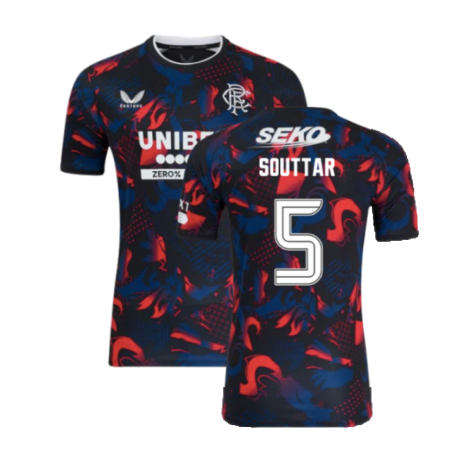 2024-2025 Rangers Third Authentic Pro Shirt (Souttar 5)