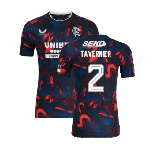 2024-2025 Rangers Third Authentic Pro Shirt (Tavernier 2)