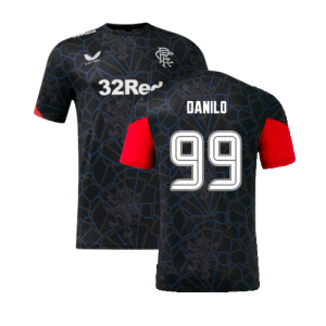 2024-2025 Rangers Third Matchday Tee (Black) (Danilo 99)