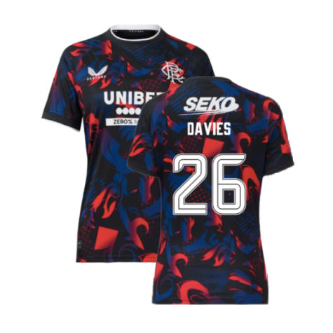 2024-2025 Rangers Third Shirt (Womens) (Davies 26)