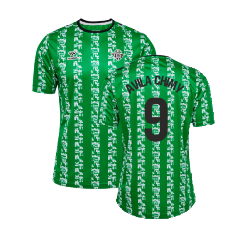 2024-2025 Real Betis Pre Game Jersey (Green) (Avila Chimy 9)