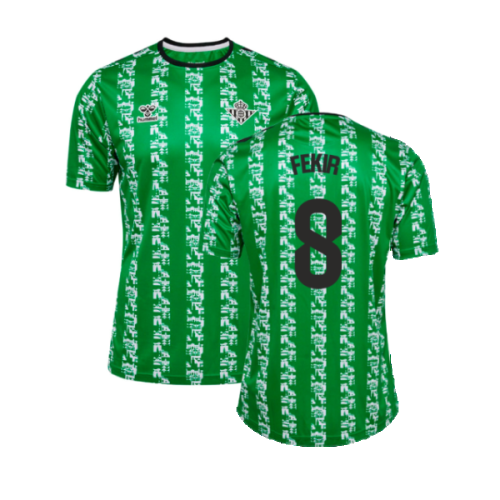 2024-2025 Real Betis Pre Game Jersey (Green) (Fekir 8)