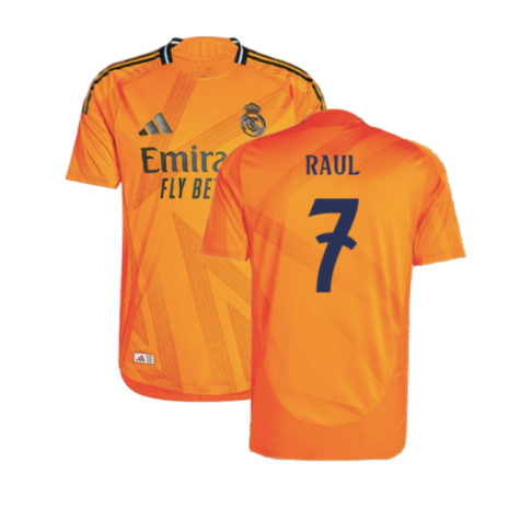 2024-2025 Real Madrid Authentic Away Shirt (Raul 7)