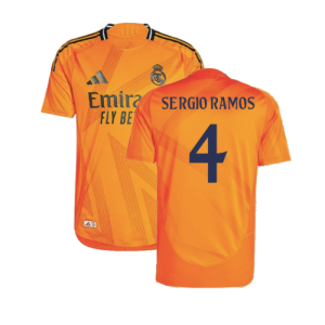 2024-2025 Real Madrid Authentic Away Shirt (Sergio Ramos 4)