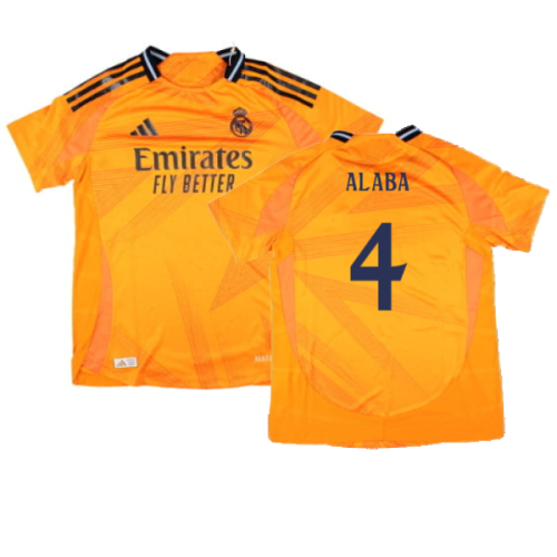 2024-2025 Real Madrid Authentic Away Shirt (Womens) (Alaba 4)