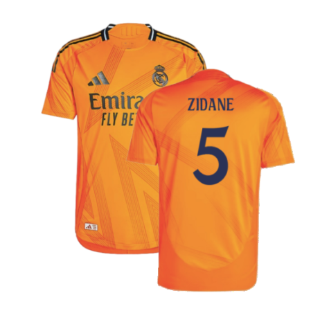 2024-2025 Real Madrid Authentic Away Shirt (Zidane 5)