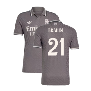 2024-2025 Real Madrid Authentic Third Shirt (Brahim 21)