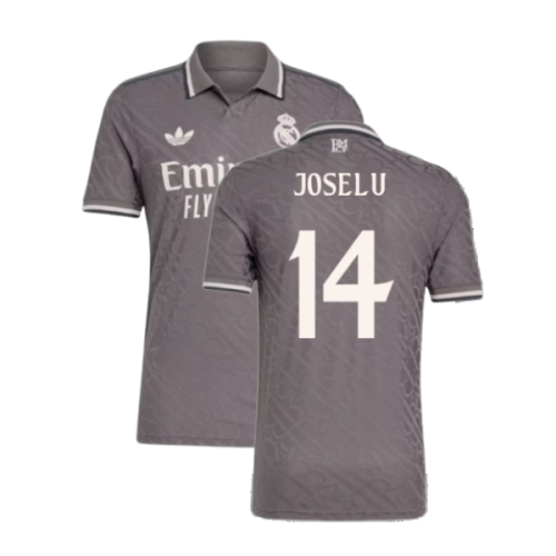 2024-2025 Real Madrid Authentic Third Shirt (Joselu 14)