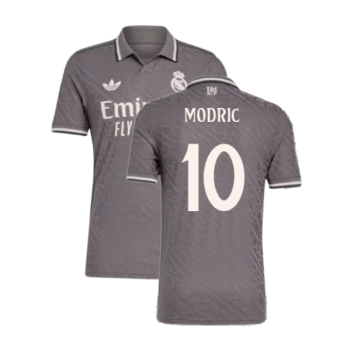 2024-2025 Real Madrid Authentic Third Shirt (Modric 10)