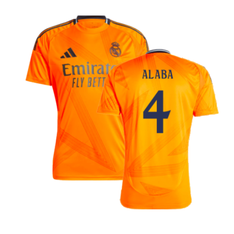 2024-2025 Real Madrid Away Shirt (Alaba 4)