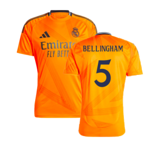 2024-2025 Real Madrid Away Shirt (Bellingham 5)