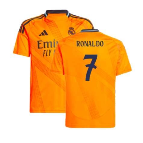 2024-2025 Real Madrid Away Shirt (Kids) (Ronaldo 7)