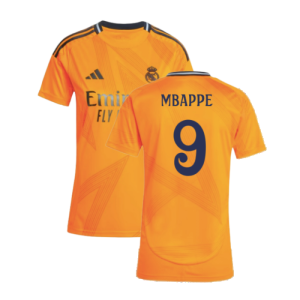 2024-2025 Real Madrid Away Shirt (Womens) (Mbappe 9)