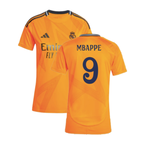 2024-2025 Real Madrid Away Shirt (Womens) (Mbappe 9)