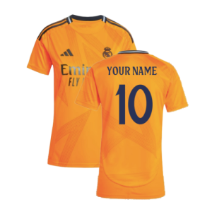 2024-2025 Real Madrid Away Shirt (Womens) (Your Name)