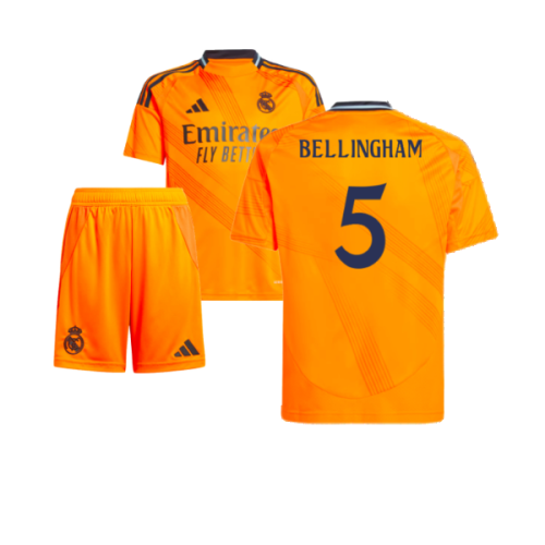 2024-2025 Real Madrid Away Youth Kit (Bellingham 5)