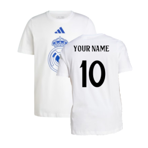 2024-2025 Real Madrid DNA Graphic Tee (White)