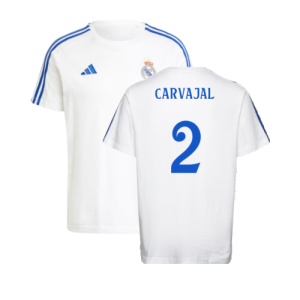 2024-2025 Real Madrid DNA Tee (White) (Carvajal 2)