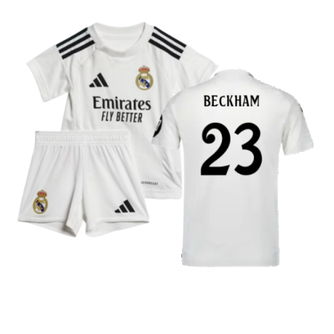 2024-2025 Real Madrid Home Baby Kit (Beckham 23)