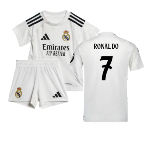 2024-2025 Real Madrid Home Baby Kit (Ronaldo 7)