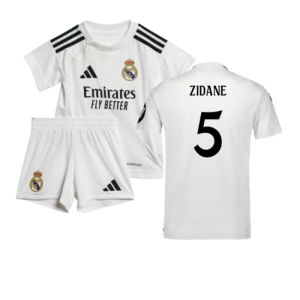 2024-2025 Real Madrid Home Baby Kit (Zidane 5)