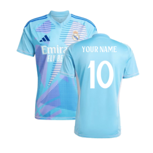 2024-2025 Real Madrid Home Goalkeeper Shirt (Blue)