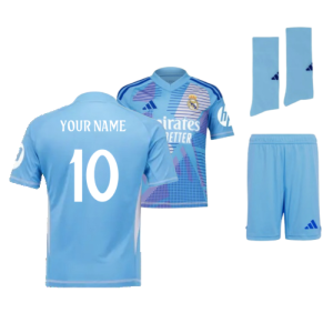 2024-2025 Real Madrid Home Goalkeeper Youth Kit