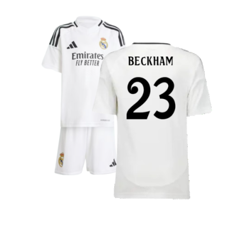 2024-2025 Real Madrid Home Mini Kit (Beckham 23)