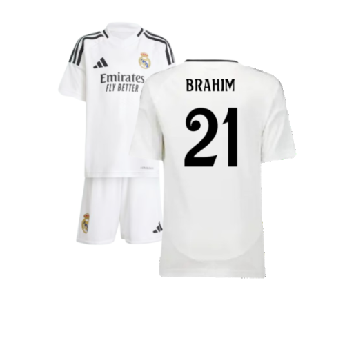 2024-2025 Real Madrid Home Mini Kit (Brahim 21)