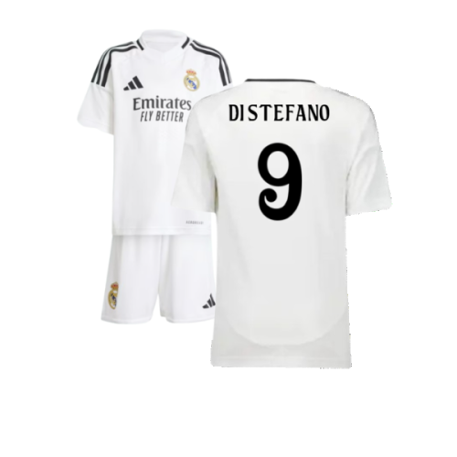 2024-2025 Real Madrid Home Mini Kit (Di Stefano 9)