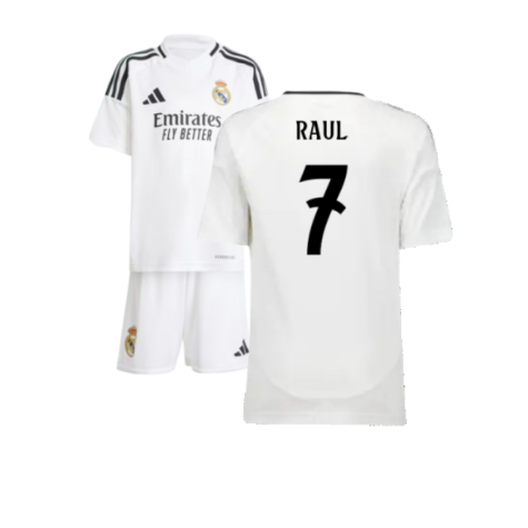 2024-2025 Real Madrid Home Mini Kit (Raul 7)