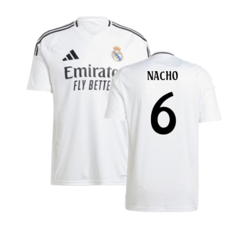 2024-2025 Real Madrid Home Shirt (Nacho 6)