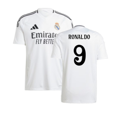 2024-2025 Real Madrid Home Shirt (Ronaldo 9)