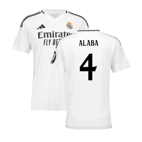 2024-2025 Real Madrid Home Shirt (Womens) (Alaba 4)